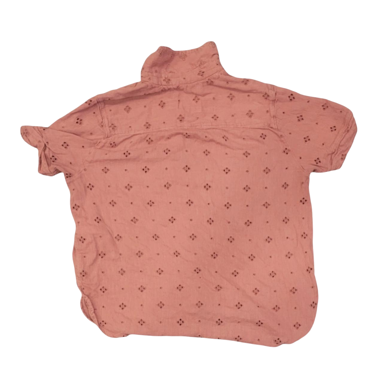 ABERCROMBIE & FITCH DUSTY WOMEN'S PINK TOP