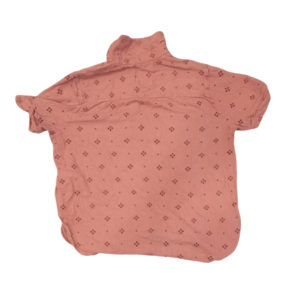 ABERCROMBIE & FITCH DUSTY WOMEN'S PINK TOP