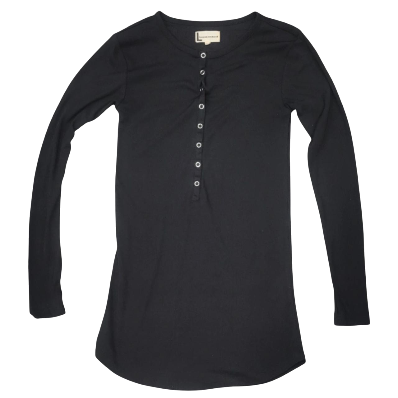 BLACK LONG SLEEVE SHIRT