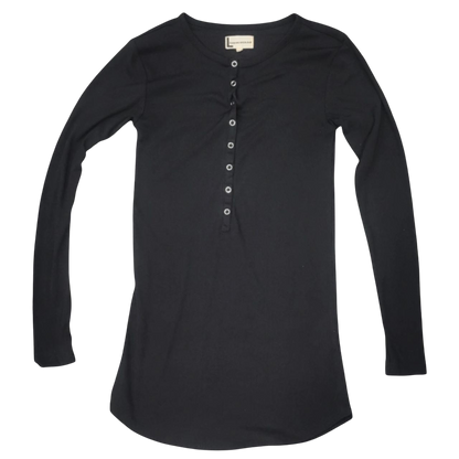 BLACK LONG SLEEVE SHIRT