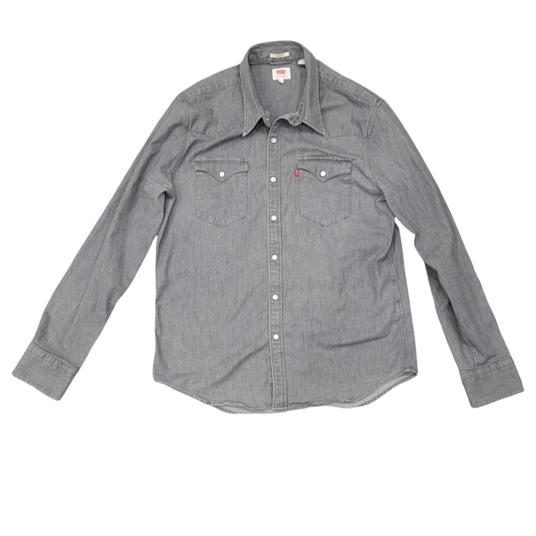 LEVI'S GREY DENIM SHIRT