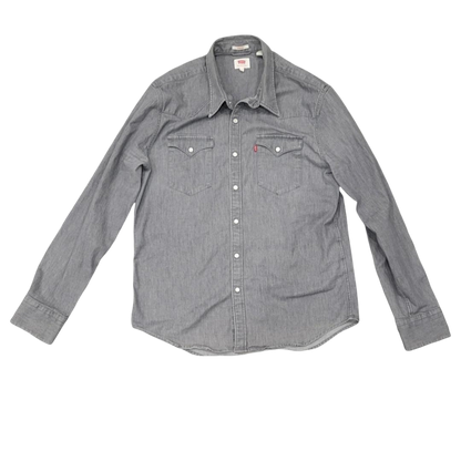 LEVI'S GREY DENIM SHIRT