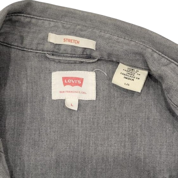 LEVI'S GREY DENIM SHIRT