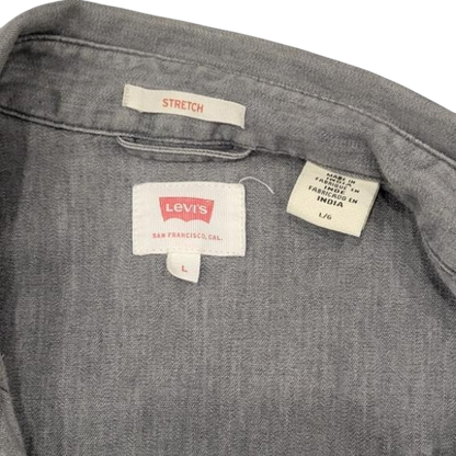 LEVI'S GREY DENIM SHIRT