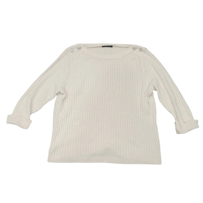 PARKHURST WHITE KNITSWEATER