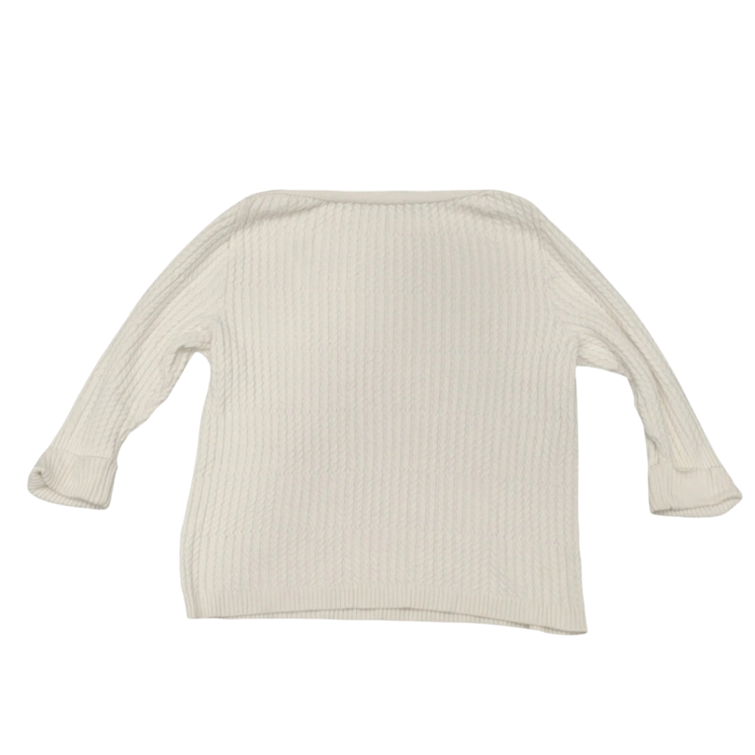 PARKHURST WHITE KNITSWEATER