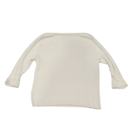 PARKHURST WHITE KNITSWEATER