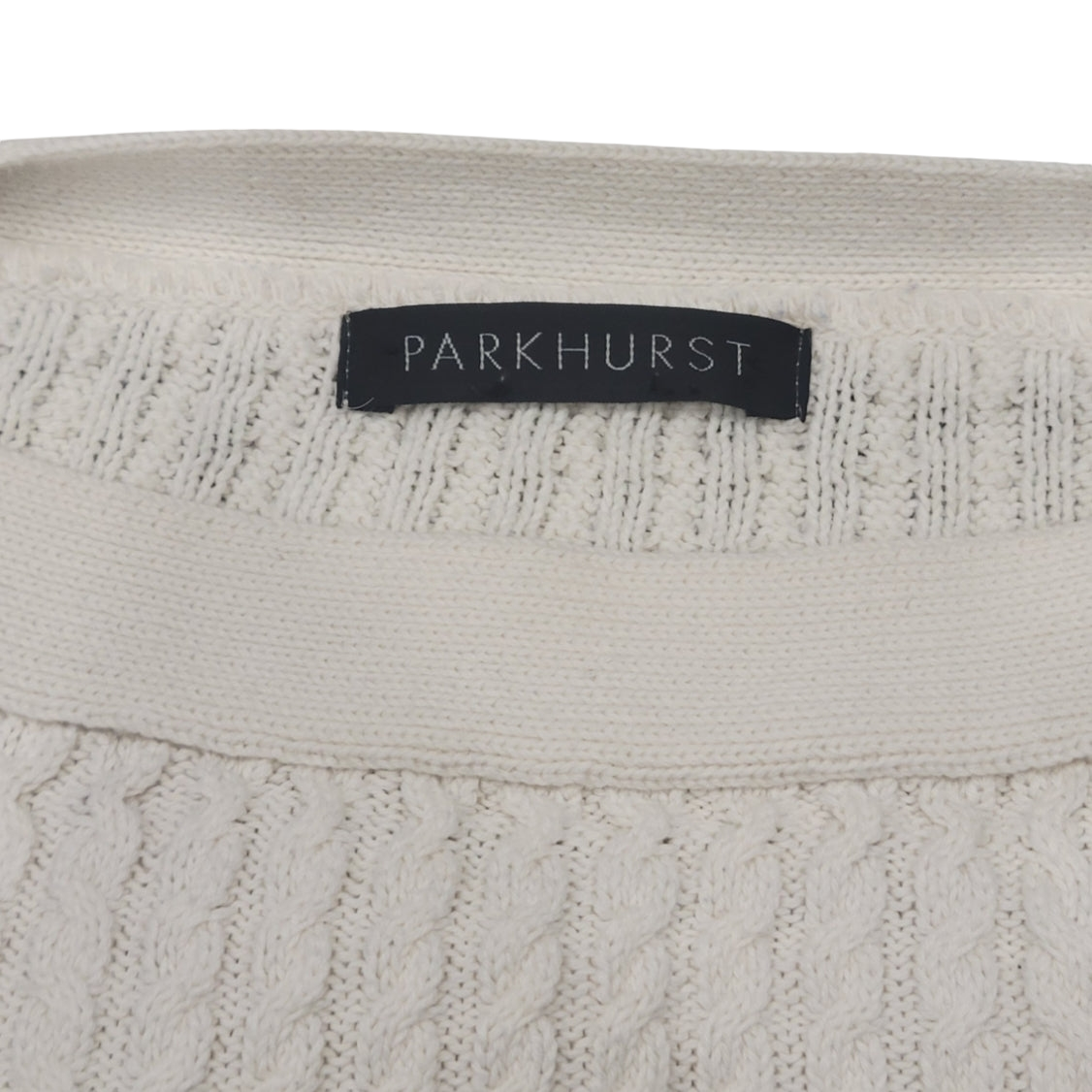 PARKHURST WHITE KNITSWEATER