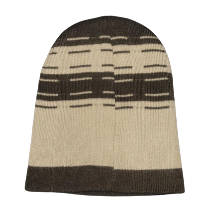 VINTAGE BROWN BEANIE [W]