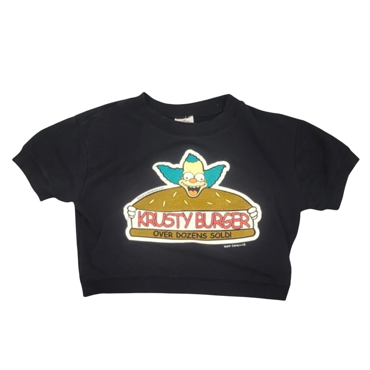 KRUSTY BURGER CROP TOP