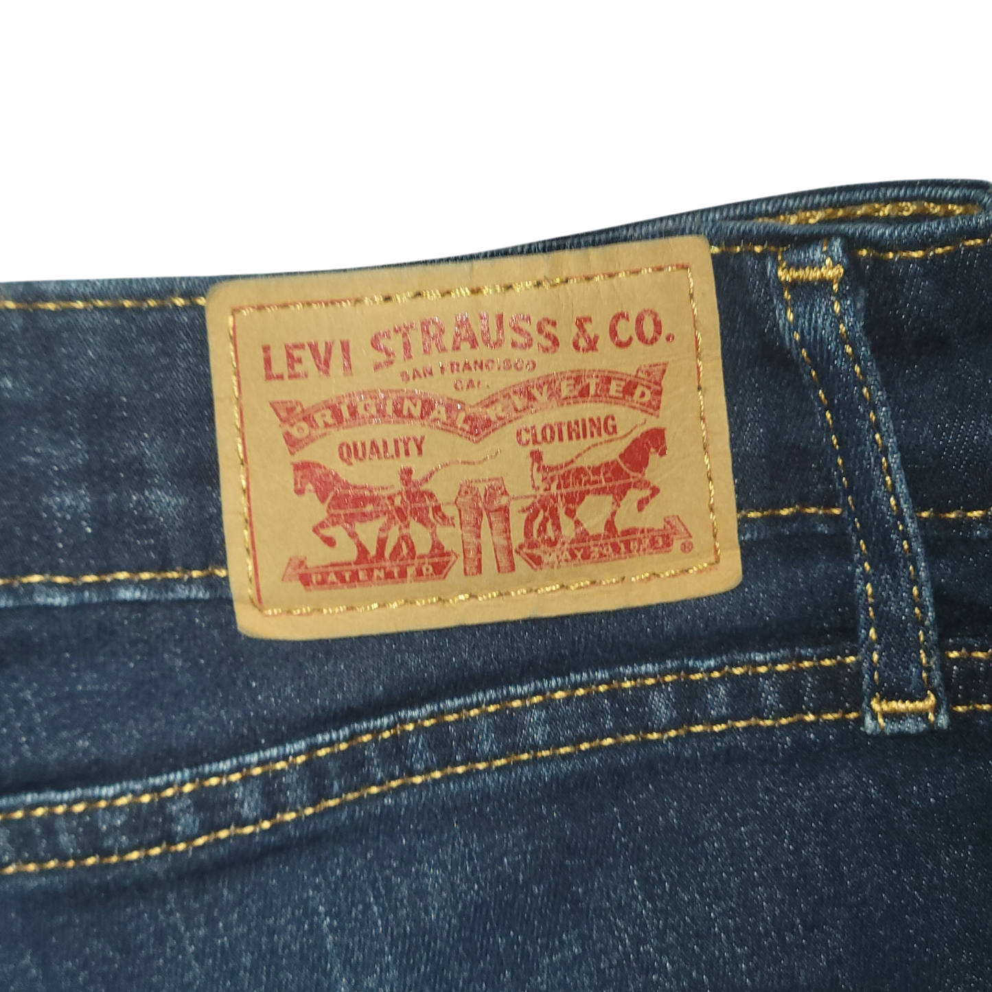 LEVI'S HIGH RISE SKINNY JEANS