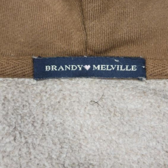 BRANDY MELVILLE BROWN HOODIE