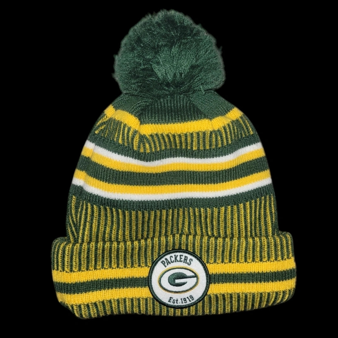 GREEN BAY PACKERS NEW ERA NFL PLAY 100 BEANIE