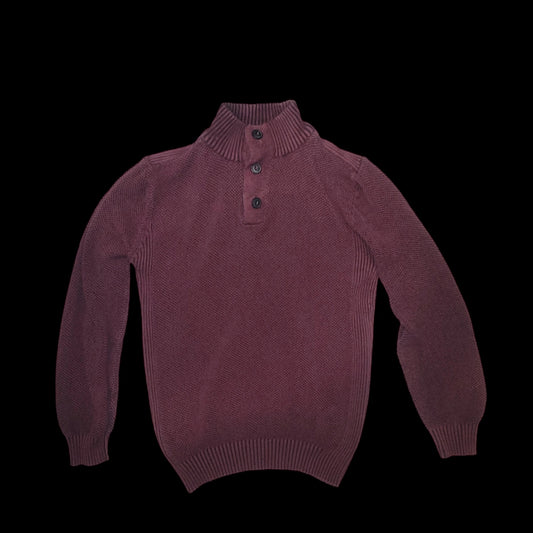 BURGUNDY KNITSWEATER